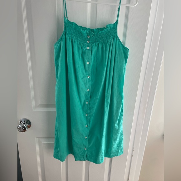 Xirena TIGGY Smocked Neck Dress in Spearmint - Picture 2 of 3